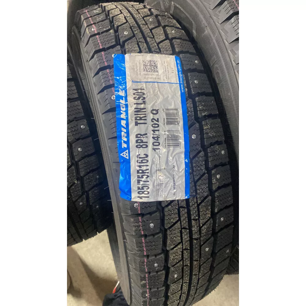 Грузовая шина 185/75 R16 Triangle LS-01  8PR шипы в Малышева